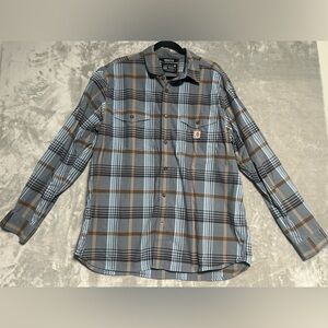 Carhartt Rugged Flex Button Down Shirt Men’s XL Plaid Relaxed Fit Long Sleeve